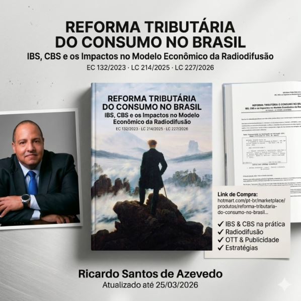 Foto - Reforma Tribut�ria na Radiodifus�o: Dr. Ricardo Azevedo lan�a guia pr�tico 